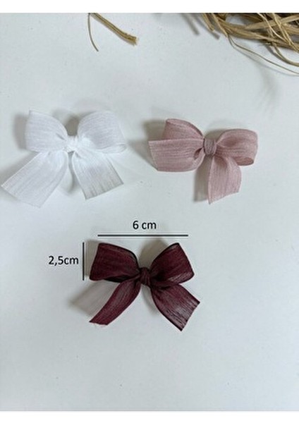 Keten Kurdele Hazır Fiyonk -20 Adet-Pembe modelleri