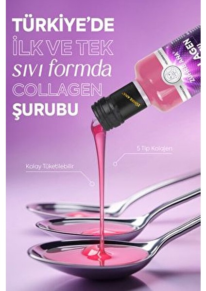5 Tip Hidrolize Kolajen Peptit Içeren Collagen Şurubu fiyatları