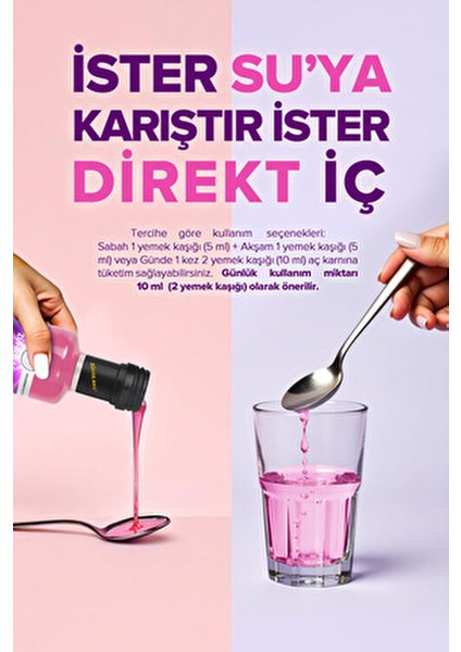 5 Tip Hidrolize Kolajen Peptit Içeren Collagen Şurubu modelleri