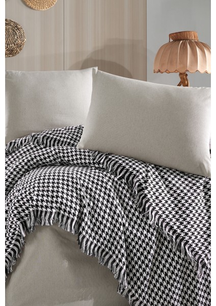 Kazayağı Desenli Çok Amaçlı Pike, Yatak Örtüsü, Koltuk Örtüsü, Tv Battaniyesi, 180 x 200 cm fiyatları