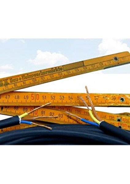 Kauçuk Başlıklı 10 Metre Siyah Uzatma Kablosu 3x2,5 mm fırsatları