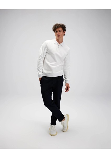 EM602-BG Erkek Bej Yarım Fermuarlı Polo Sweat modelleri