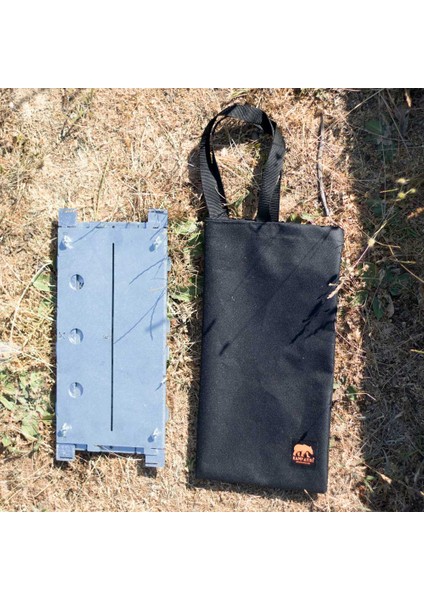 Kamp Ayısı® Pyrowide™ Geniş Katlanır Metal Ateş Kutusu - 2mm Gri Galvaniz Çelik, Çantalı, 39.5 x 26.5 x 21 cm fiyatları