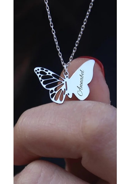 Kelebek Kişiselleştir Kolye 925 Ayar fiyatları
