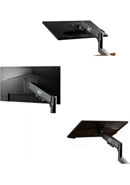 Onk Vesa 2025 Yüksek Dönüş Kabiliyetli 32'' Inch Monitör Standı 8kg Kapasiteli fiyatları