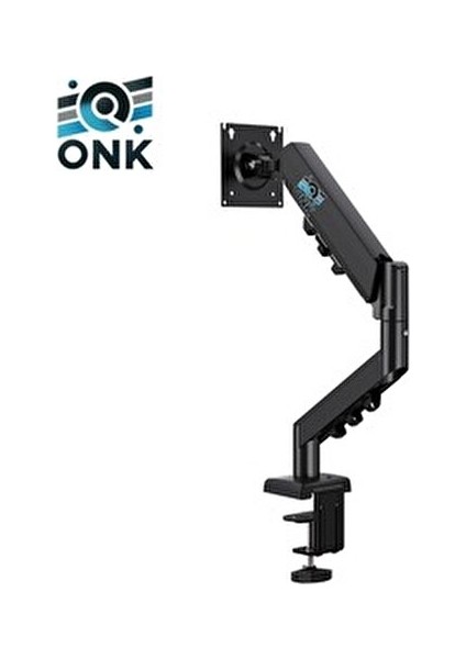Onk Vesa 2025 Yüksek Dönüş Kabiliyetli 32'' Inch Monitör Standı 8kg Kapasiteli