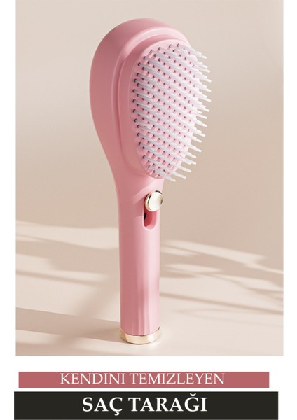 Geri Çekilebilir Kendini Temizleyebilen Hacimli Saçlar Için Masaj Özellikli Islak / Kuru Saç Tarağı fırsatları
