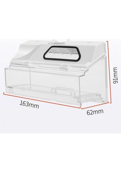 Roborock S5 S50 S51 S55 S6 S60 S6 Pure T6 T4 Robot Süpürge Için Filtresiz Toz Kutusu Değiştirilebilir Yedek Parçalar (Yurt Dışından) modelleri