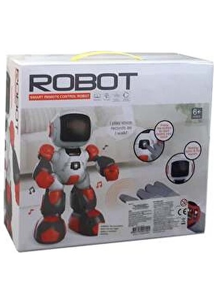 Uzaktan Kumandalı Işıklı Sesli Ses Kaydı Yapan Yürüyen Robot ( Görsel Videolu )