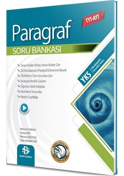 Bilgisarmal 2026 Tyt Ayt Paragraf Soru Bankası