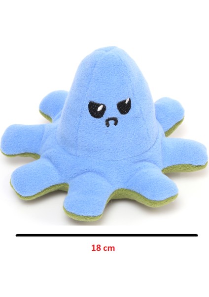 Mod Değiştiren Ahtapot Polar Mavi-Yeşil 18 cm fiyatları