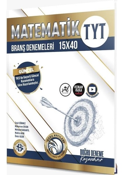 Bilgisarmal 2026 Tyt Matematik 15 x 40 Branş Denemeleri