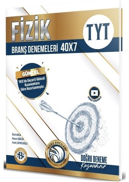 Bilgisarmal 2026 Tyt Fizik 40 x 7 Branş Denemeleri