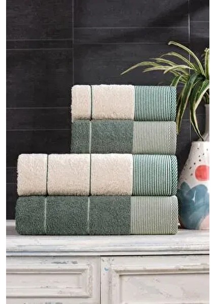 Afilli 4'lü Banyo Havlu Seti