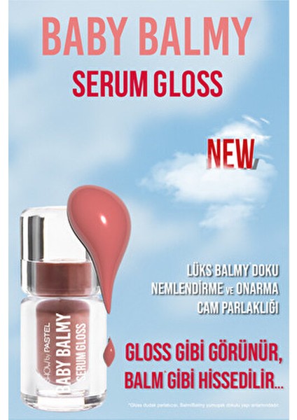 Baby Balmy Serum Gloss - Dudak Parlatıcısı ve Dudak Bakımı 33 Gaslight - 3.2 ml modelleri