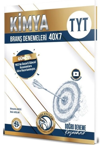 Bilgi Sarmal Yayınları Tyt Kimya 40 x 7 Branş Denemeleri
