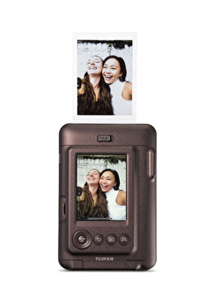 Instax Mini Liplay Hybrid Deep Bronze Fotoğraf Makinesi 10'lu Film ve Deri Kılıf Hediye Seti modelleri