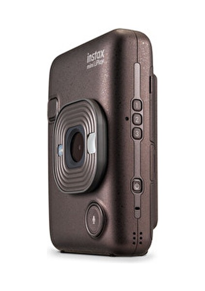Instax Mini Liplay Hybrid Deep Bronze Fotoğraf Makinesi 10'lu Film ve Deri Kılıf Hediye Seti fırsatları