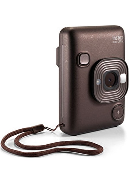 Instax Mini Liplay Hybrid Deep Bronze Fotoğraf Makinesi 10'lu Film ve Deri Kılıf Hediye Seti indirimleri
