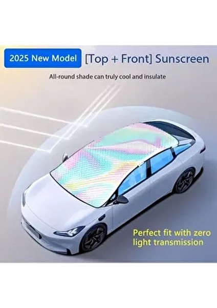 Araba Ön Cam Güneşliği Tavan Koruma Dolu Brandası Kar Buz Önleyici Oto Güneşlik 235X145CM fiyatları
