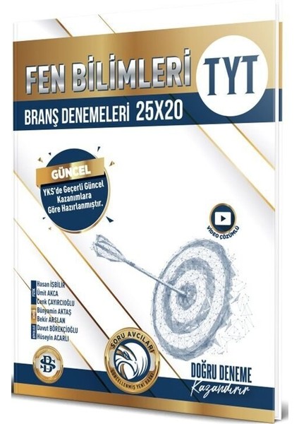 Bilgisarmal 2026 Tyt Fen Bilimleri 25 x 20 Branş Denemeleri