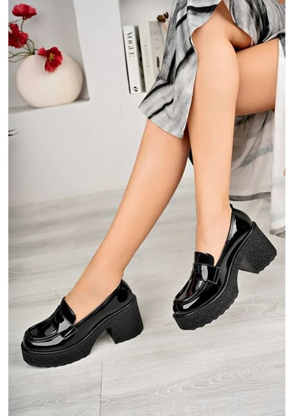 Kadın Topuklu Makosen Loafer Ayakkabı fiyatları