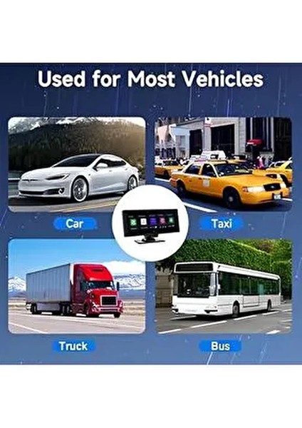 Auto Ekranı 10.26 Inç 4K Carplay & Android Oto Navigasyon Bt 5g Wifi Aux Bağlantı Kamera Video fırsatları