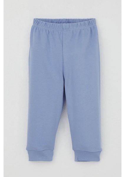 Erkek Bebek Pijama Takımı Omuzdan Patlı Sevgi Temalı Emoji Armalı 4 Ay-1 Yaş, Karışık Renk modelleri