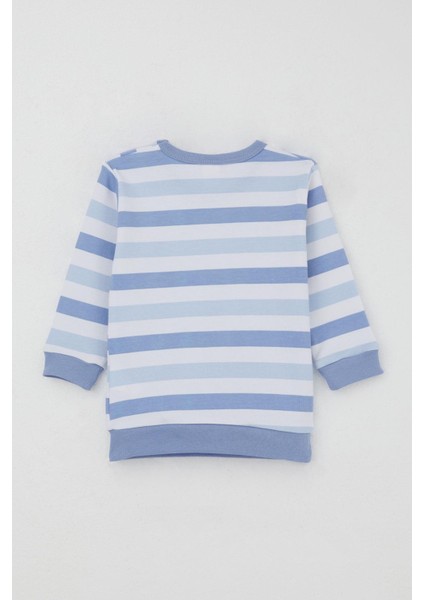 Erkek Bebek Pijama Takımı Omuzdan Patlı Sevgi Temalı Emoji Armalı 4 Ay-1 Yaş, Karışık Renk fırsatları