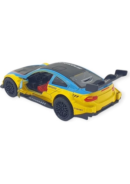 Vardem Çek Bırak Araba Metal - 3672C - Sarı-Mavi fiyatları