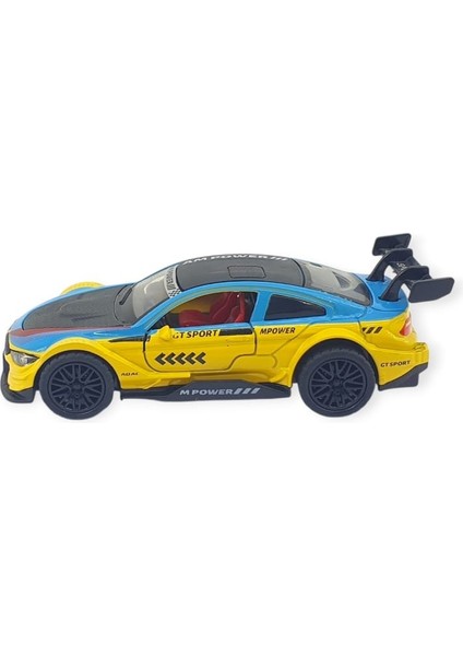 Vardem Çek Bırak Araba Metal - 3672C - Sarı-Mavi fırsatları