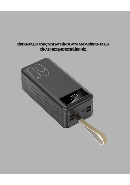 4 Çıkışlı Hızlı Şarj Destekli Powerbank modelleri