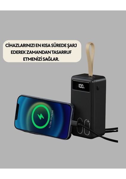 4 Çıkışlı Hızlı Şarj Destekli Powerbank fırsatları