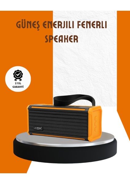 J-Ipox P520 Taşınabilir Bluetooth Hoparlör Güçlü Ses + Radyo