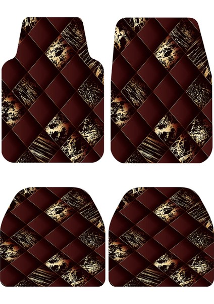 Dekoratif Oto Paspas Takımı – Her Araca Uyumlu Araba Paspası