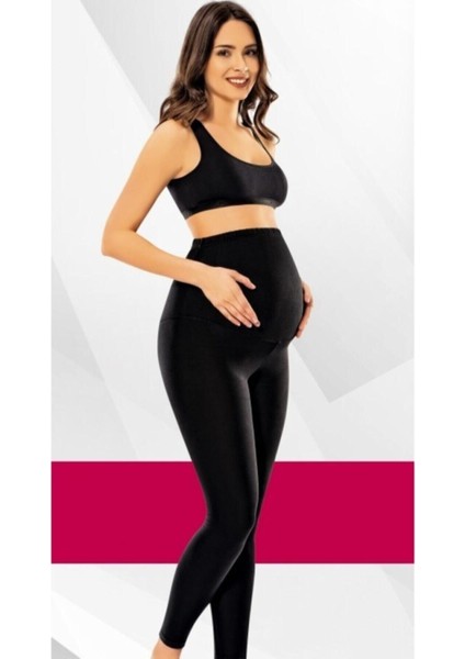 Kadın Siyah Hamile Tayt