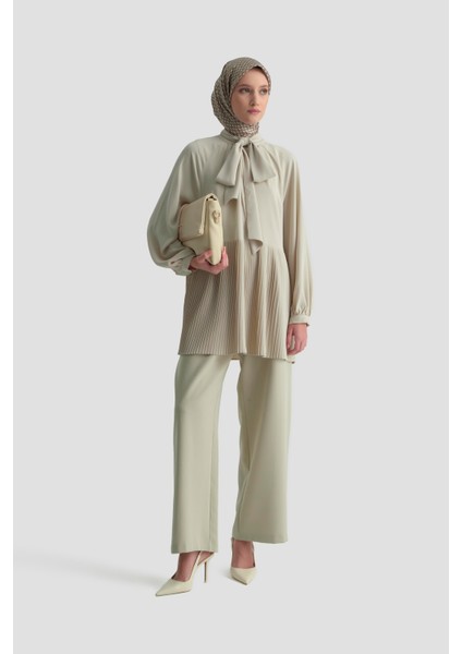Piliseli Tunik 25KD1115 Bej fiyatları