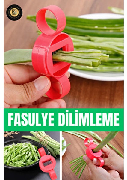 Taze Fasulye Dilimleme Doğrama Manuel Ayıklama Bıçağı Körelmez Bıçaklı Fasulye Biber Sebze fırsatları