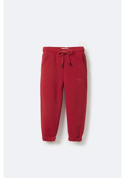 Çocuk Red Sweatpant 5-6 Yaş