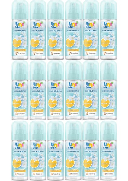 Bebek Kolonyası 150ML Nemlendiricili/çiçeksi Ferahlık (18 Li Set)