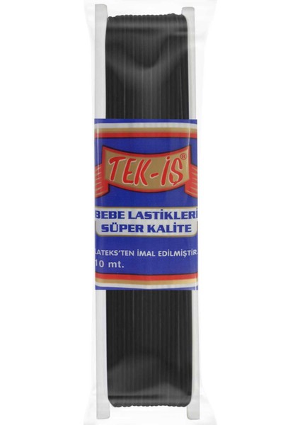 Tek-Iş Bebe Lastiği Siyah -10MT fırsatları