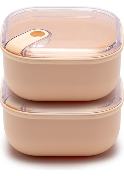 Pull Box Kare Saklama Kabı 1l 2'li Set fiyatları