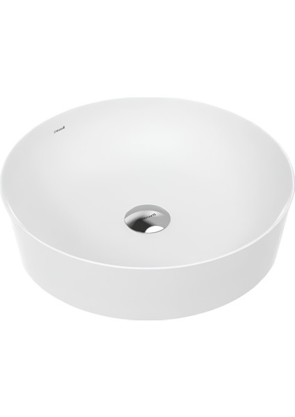 Ultra Yuvarlak Beyaz Deliksiz Lavabo 45 Cm UL145 fırsatları