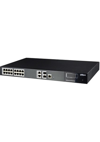 16 Kanal 2 Katmanlı Yönetilebilir Switch ( 16FE + 2ge Sfp + 2ge )