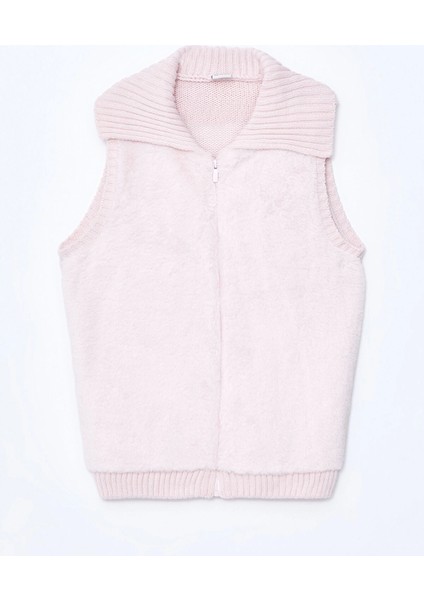 Lcw Kids Pembe Kız Çocuk Triko Yelek modelleri