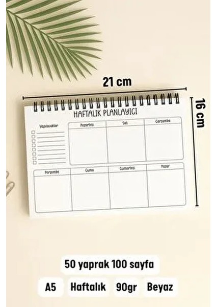 Haftalık Planlayıcı A5 Defter, Esnek Ince Karton Kapaklı, 1 Yıllık Planlayıcı, Mor Fiyonk modelleri