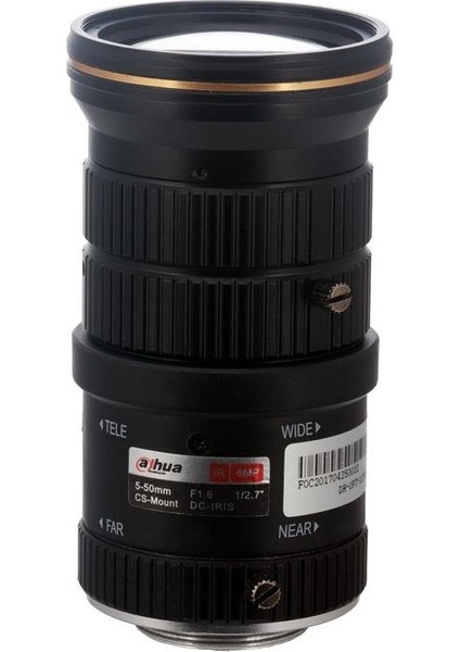 5~50MM 6 Megapiksel Lens