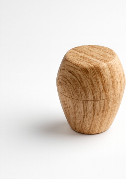 Mobilya Mutfak Dolap Dolabı Çekmece Kulpu Kulbu Plastik Tek Vidalı Kulp Düğme Açık Ceviz Renk