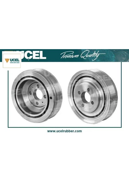 Krank Kasnaği (6 Kaburga)Ducato 2.3 - Karsan Jest - J10