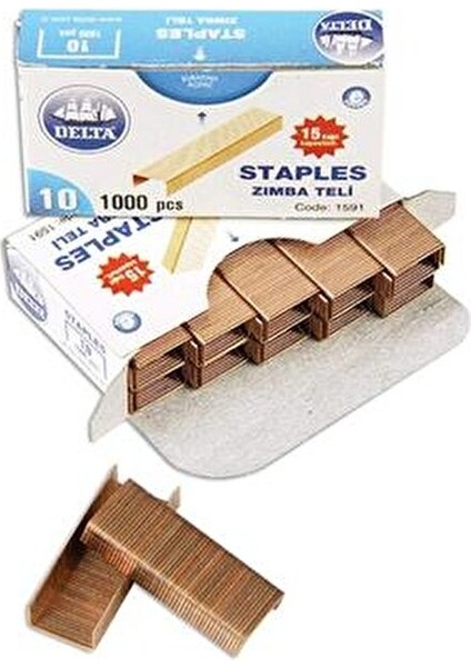 Delta 24/6 Sarı Zimba Teli ( 10 Kutu Gönderilir ) fiyatları